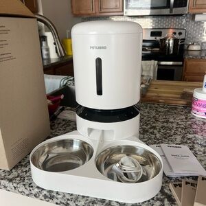 Petlibro Automatic Pet Feeder with Dual Stainless Steel Bowls